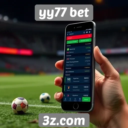 Funcionalidade mobile do site yy77 bet é destacada